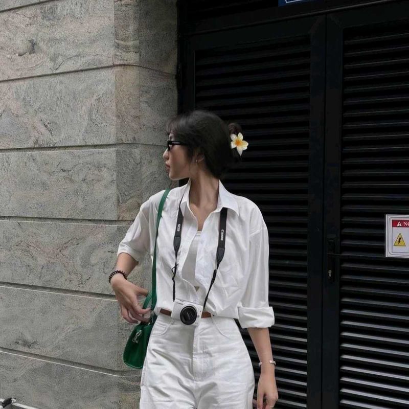 Classic White korean Shirt