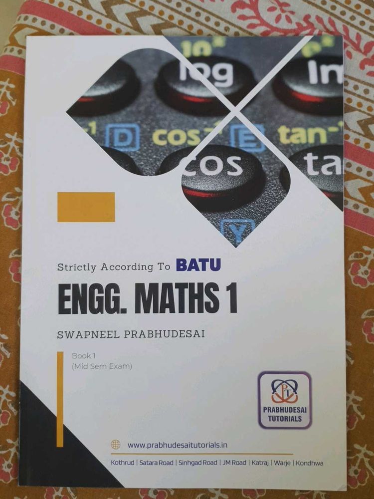 Engg. Maths 1 Book