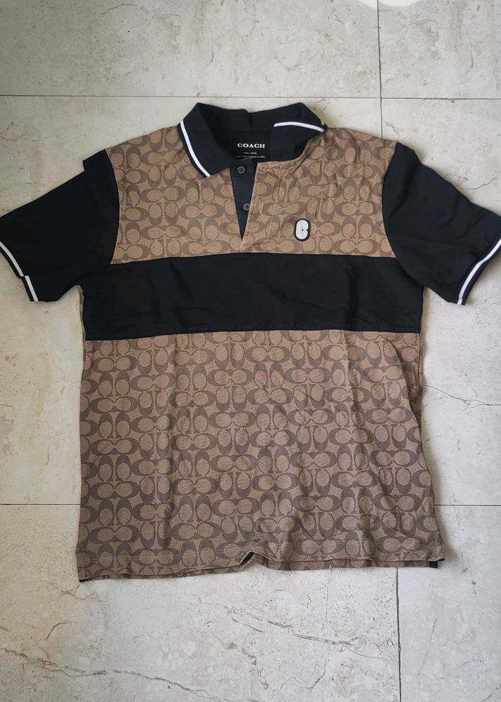 Coach Monogram Polo Shirt