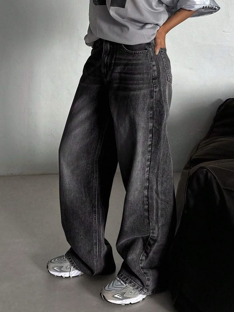 H&amp;M unisex Grey Denim Jeans
