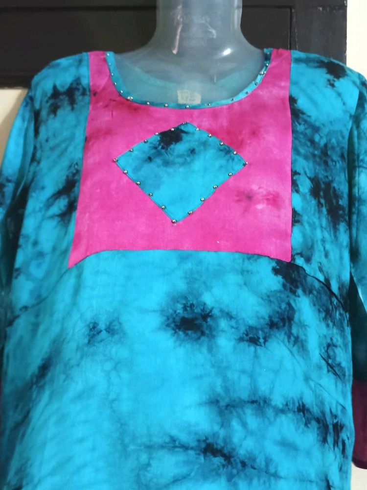 Tie-Dye Tunic Top