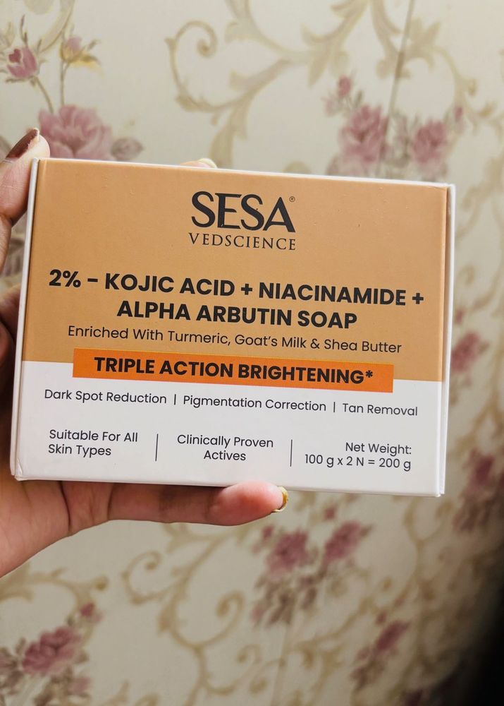 Sesa Brightening and Tan Removal Soap