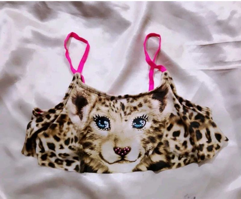 animal Print Bra