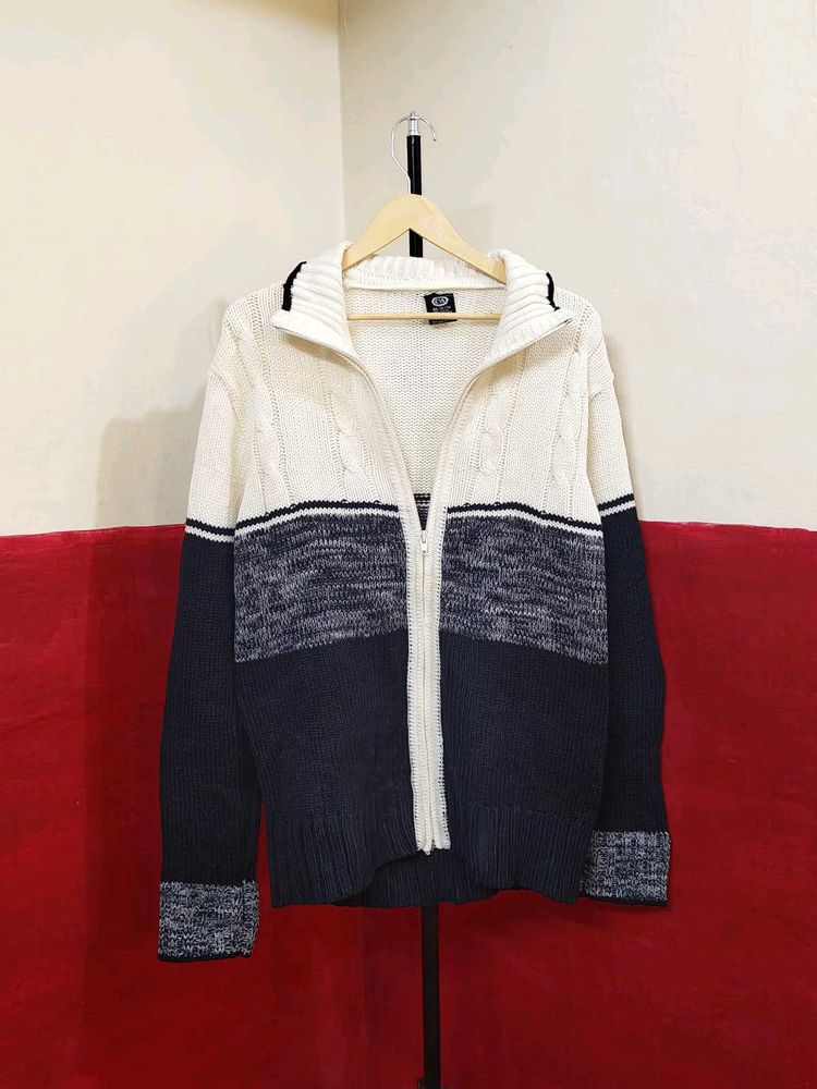 Men's Zip-Up Cardigan