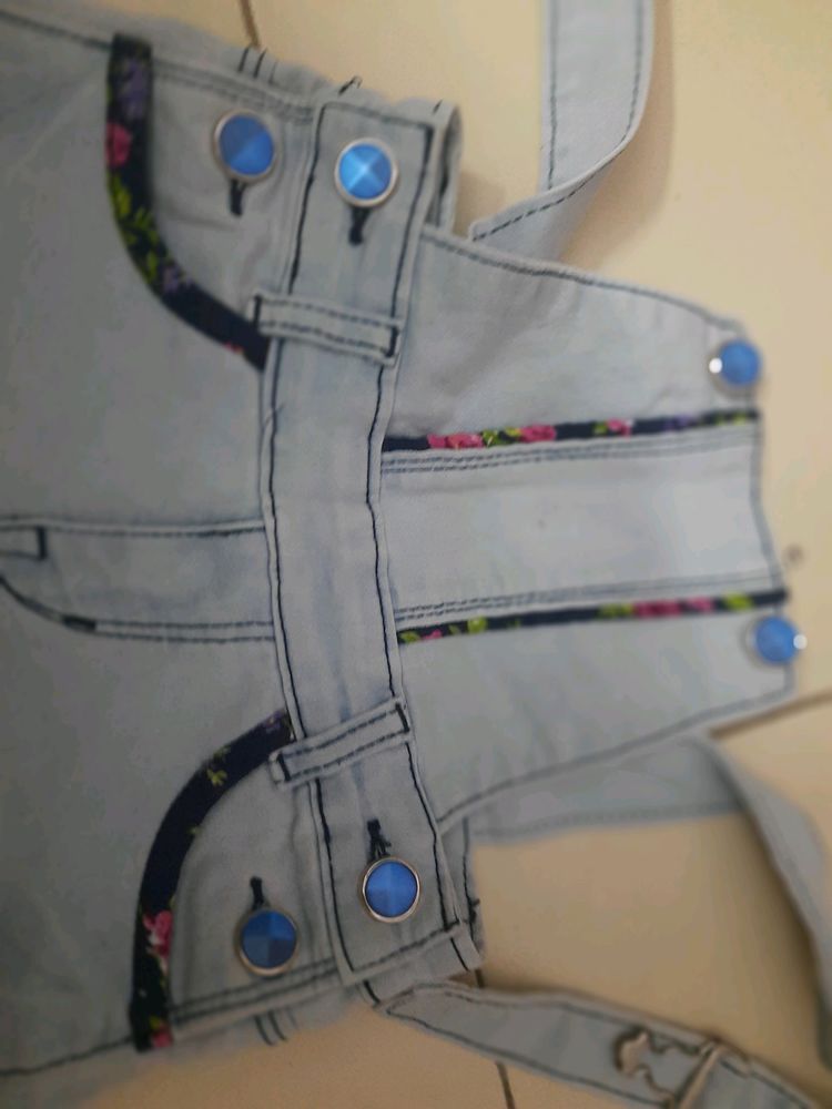 Kids Casual Dangri Dress