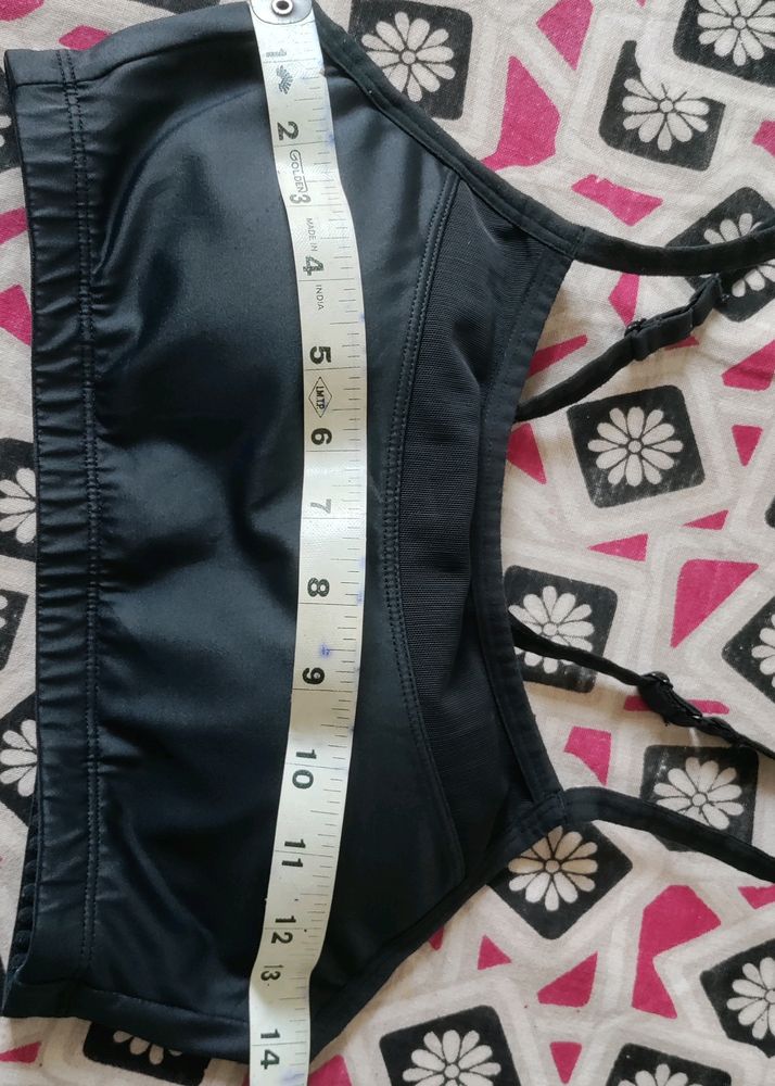 Imported Sports Bra Black