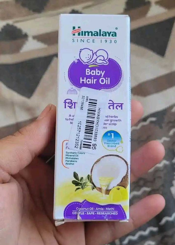 Himalaya Baby Hair Oil with Amla, Sesame &amp; Coconut