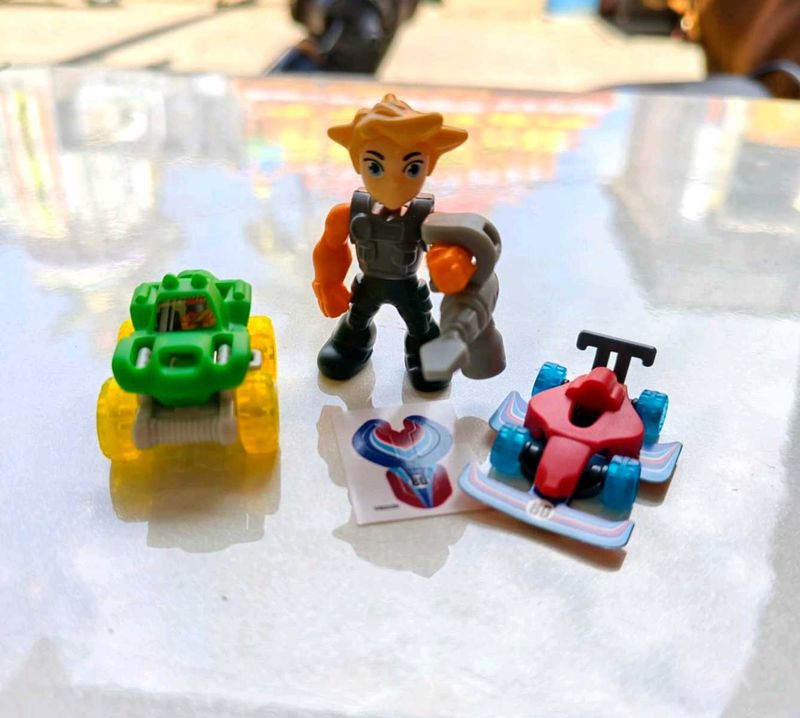 Racing edition kinder Joy 3 best figures