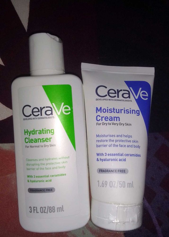 CeraVe Hydrating Cleanser &amp; Moisturising Cream Set
