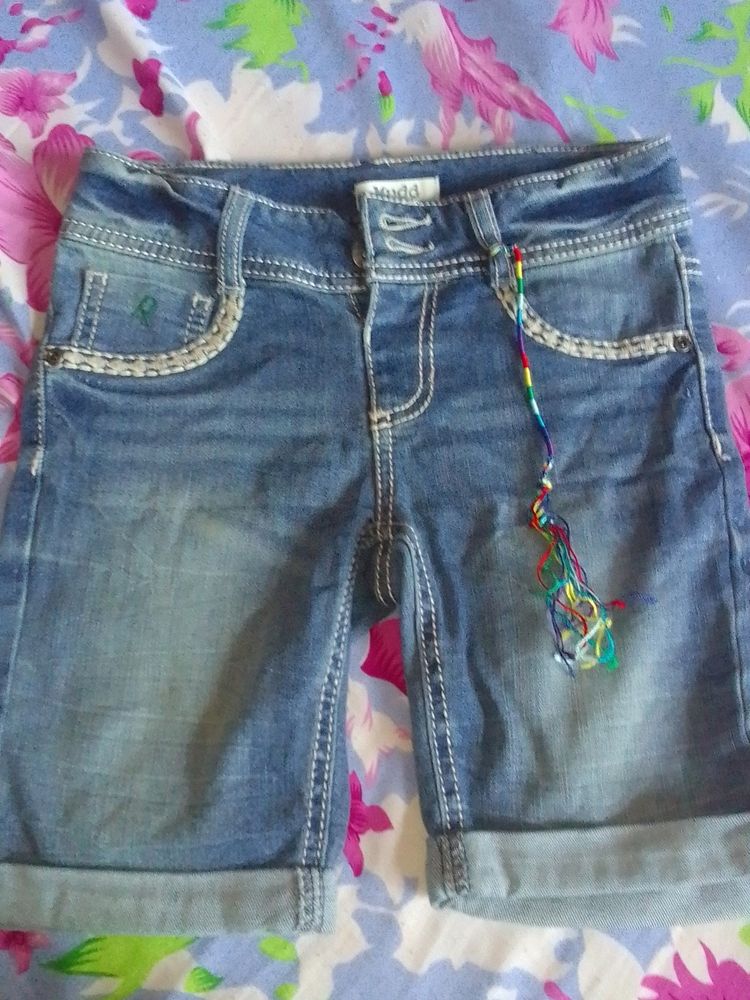 Navy Blue Shorts With Right Condition