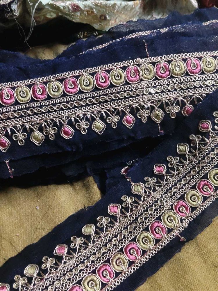 Embroidered Fabric Trim lace