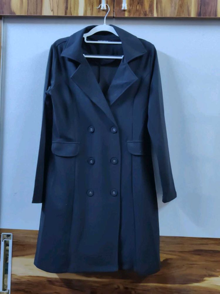 Double-Breasted Blazer Dress
