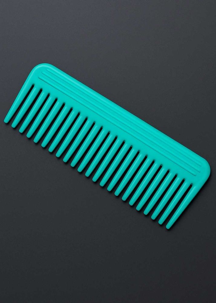 Teal Hair Comb