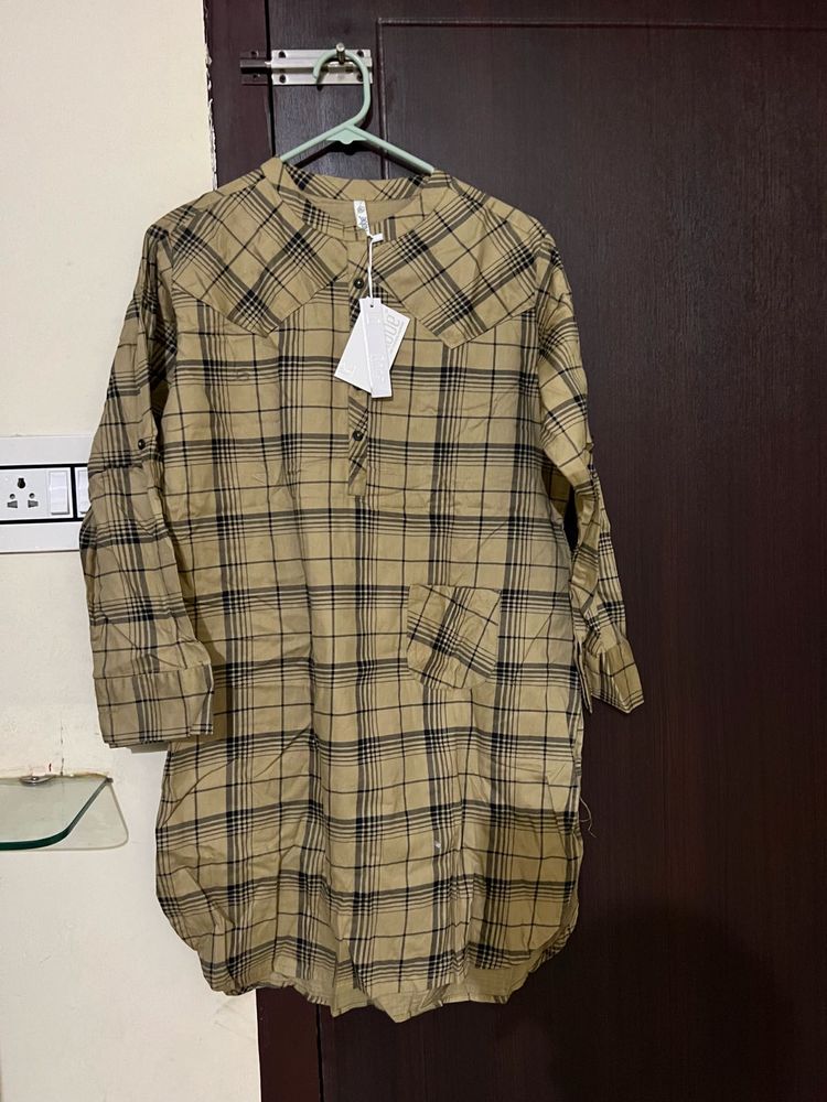 Stylish Checked Kurta for Women