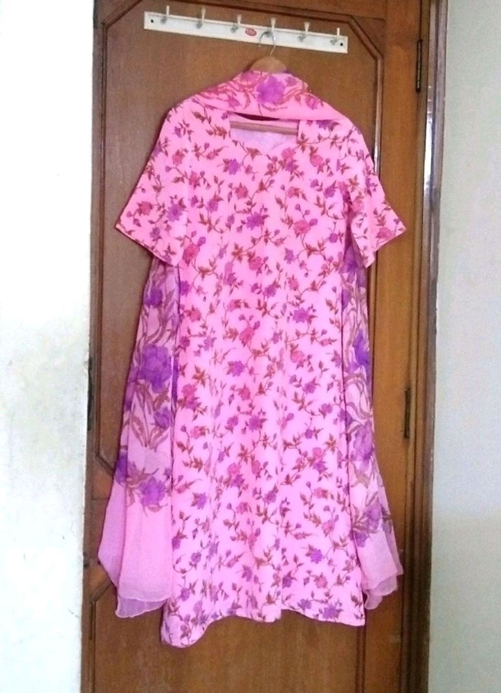 New 3piece SILK party wear salwar suit