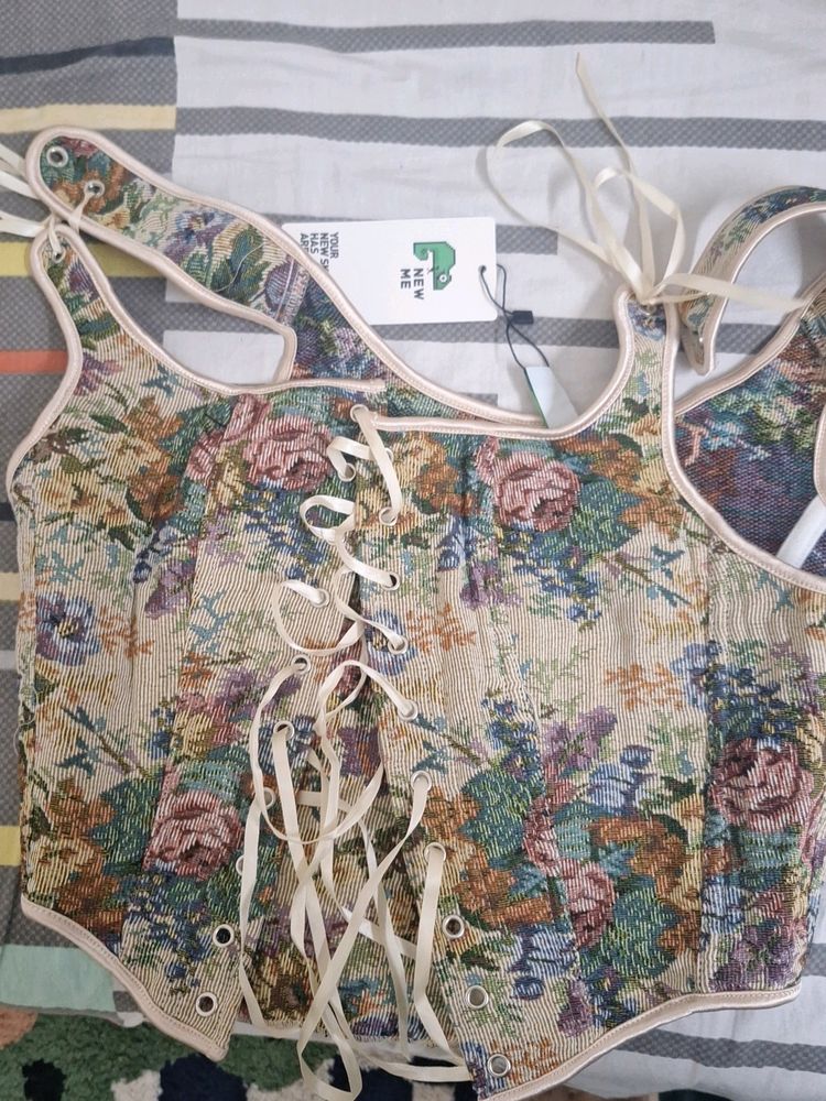 floral corset from newme