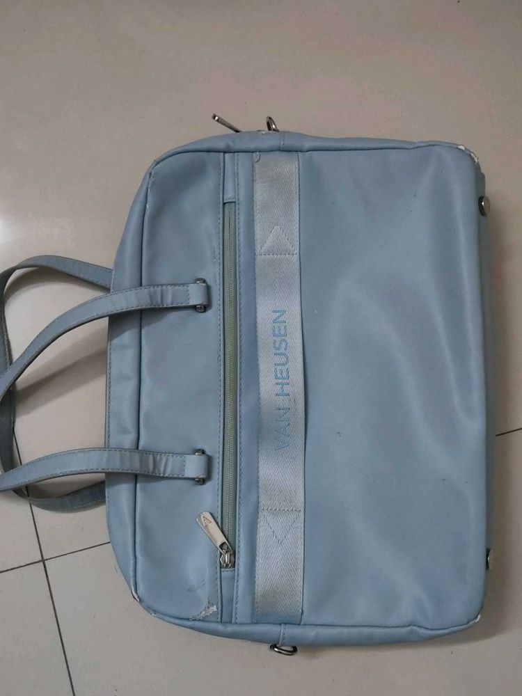 Van Heusen Baby Blue Laptop Bag