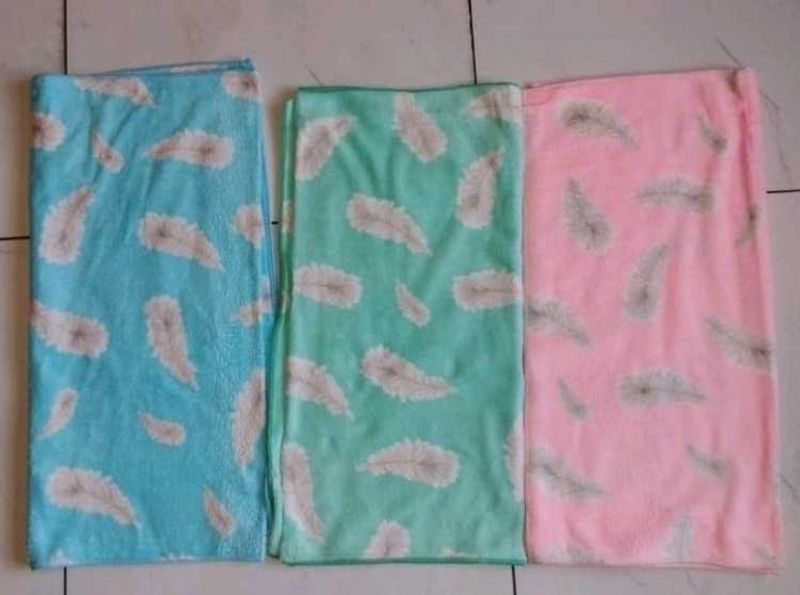 Microfibre towels 70x140 cm Pack Of 3