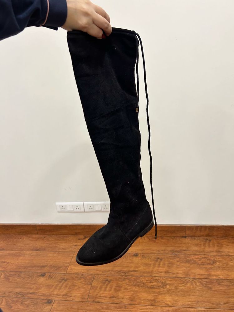 Black Long Boots 👢