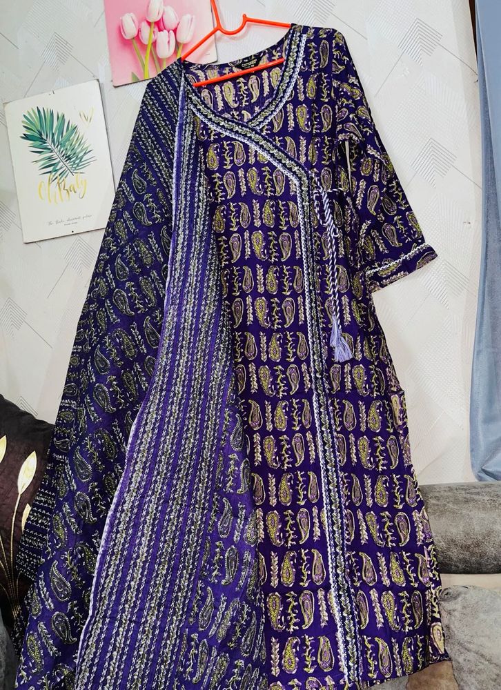 Purple  Kurta Set unused fixed price