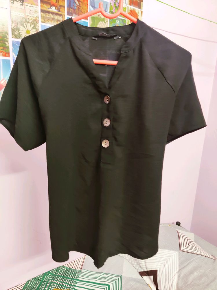 Mandarin Collar Top from Shopper's Stop