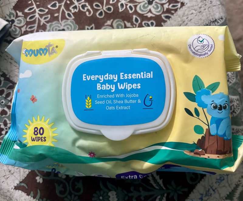 Mumta Baby Wipes - 80 Count* 2 = 160