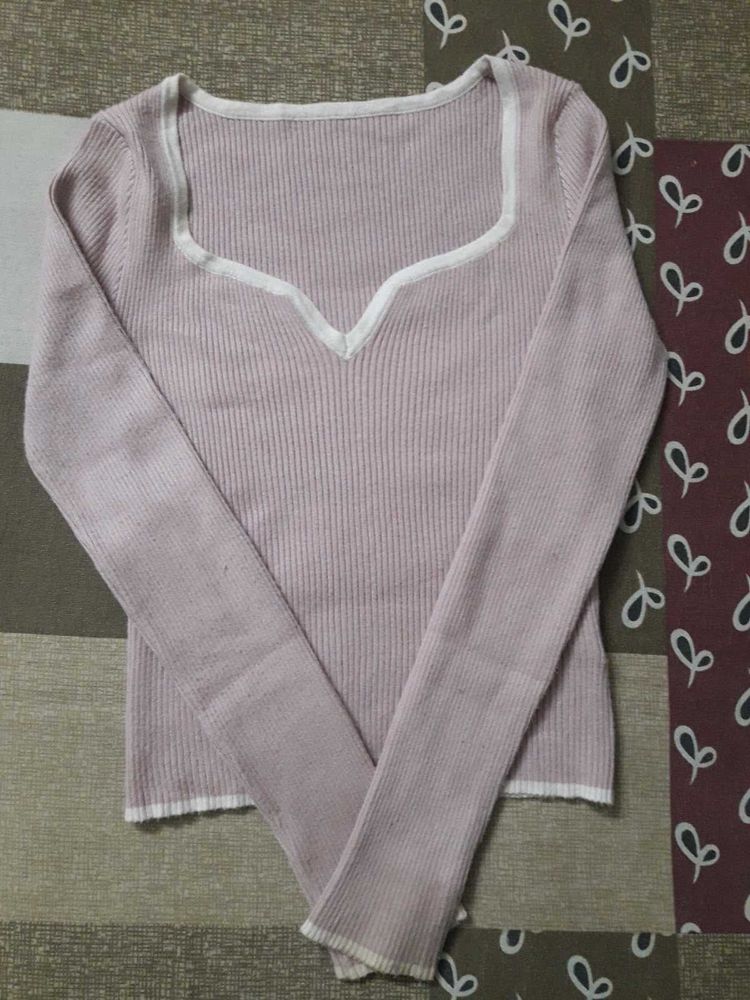 Ribbed Knit Top