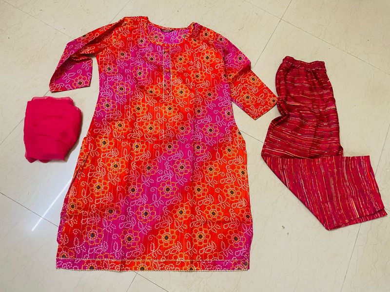 new  kurtha set with pant