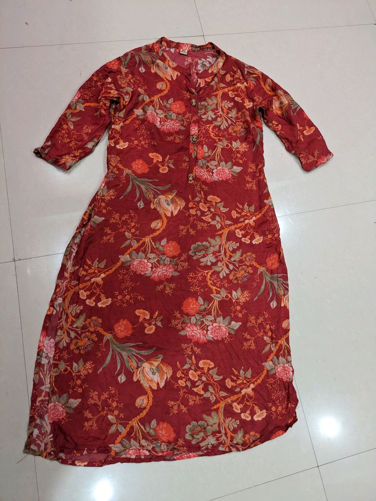 Nice Xl Size Kurti For Daily Wear