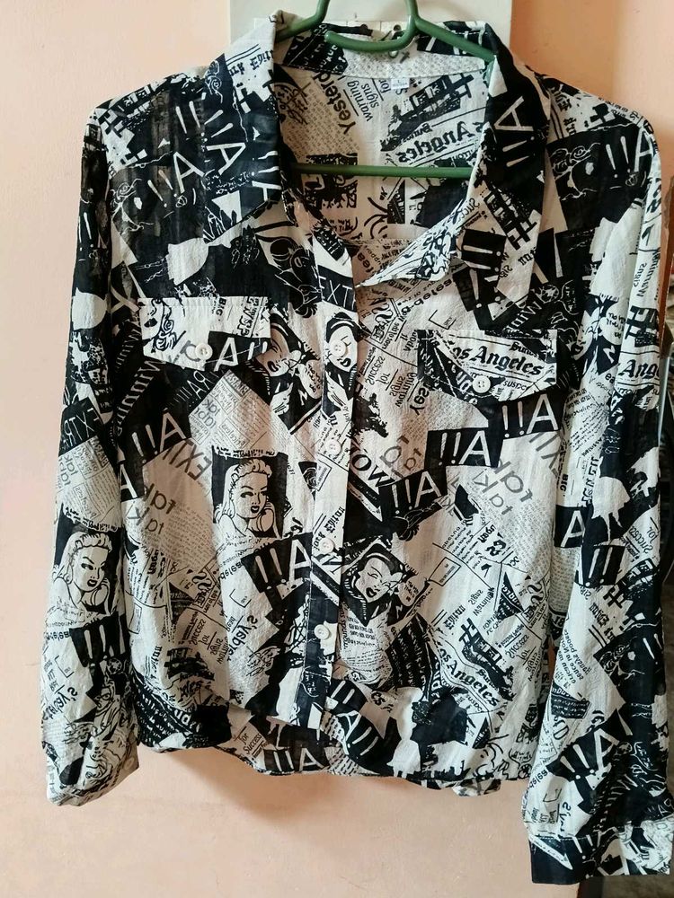 Unique Print Shirt