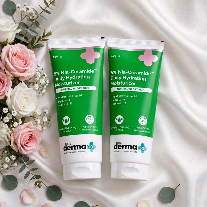 Pack of 2 The Derma Co. 5% Nia-Ceramide Daily Hydr