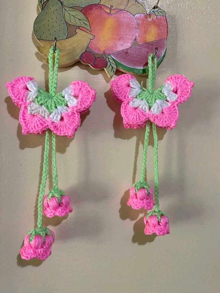 Handmade Crochet Flower Decor