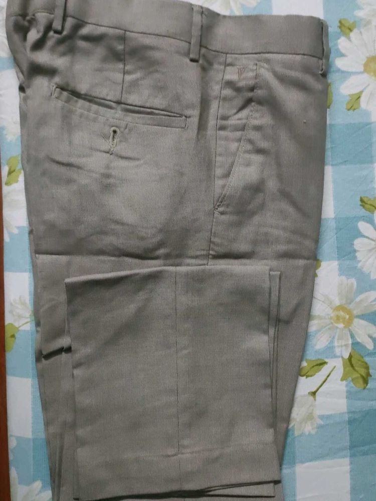 Men's Classic Grey Trousers