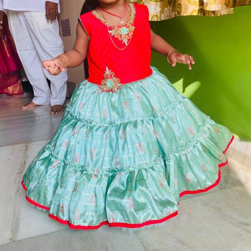 Kids partywear frock
