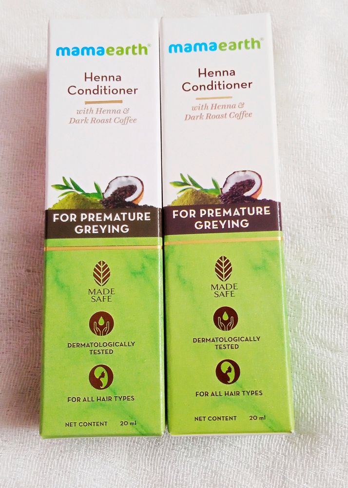Mamaearth Henna Conditioners Pack Of 2⃣
