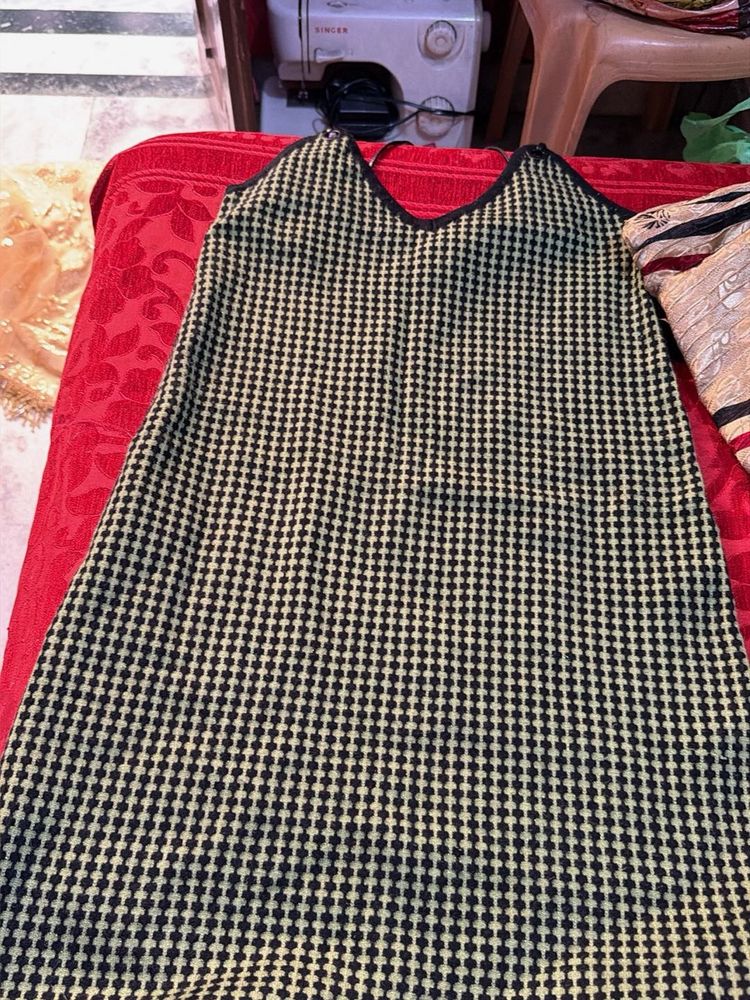Vintage Checkered Summer Dress