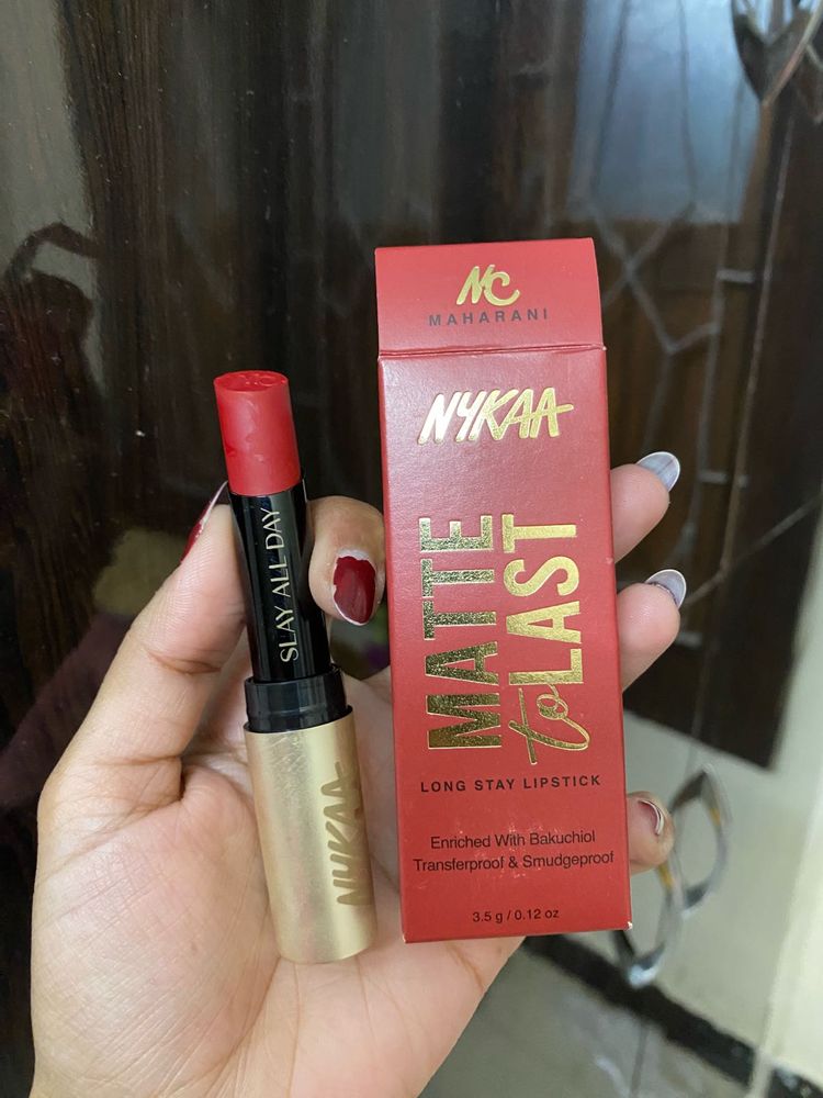 Nykaa Matte to Last Lipstick