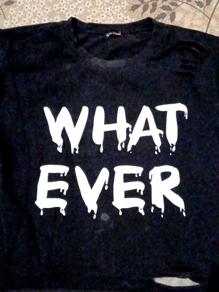 Cool 'Whatever' Graphic T-Shirt