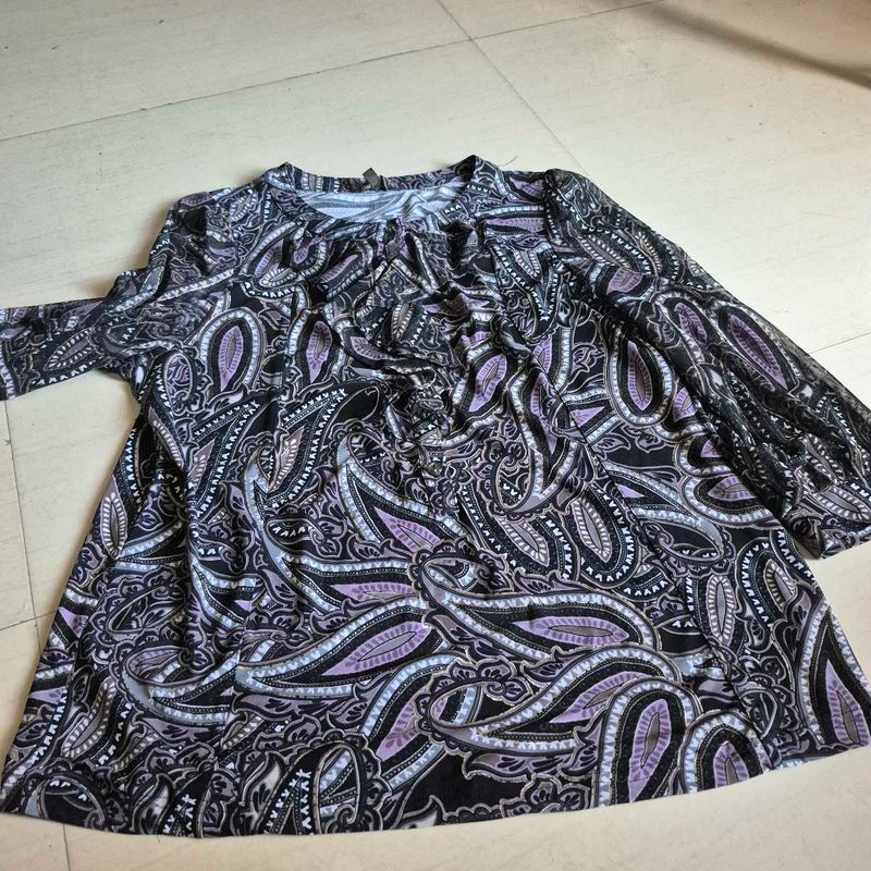 Korean Printed Top