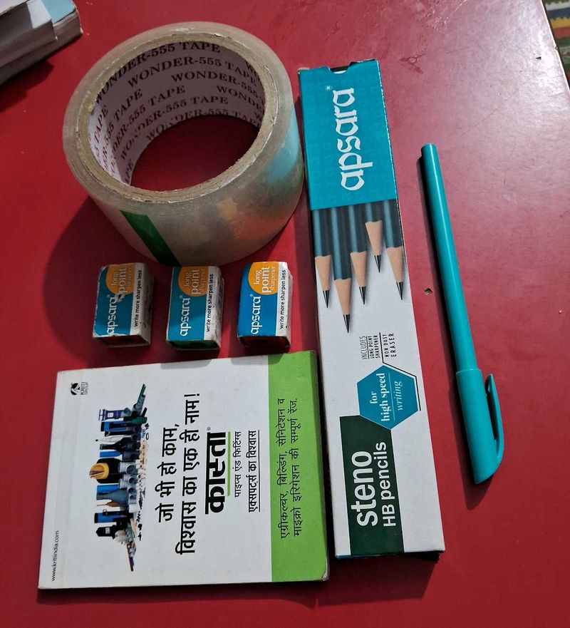 Combo Of Stationary Items