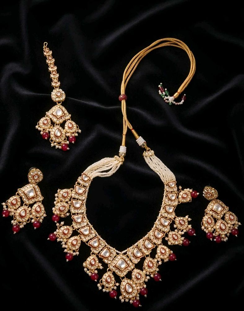 New Rajwada style kundan/polki set