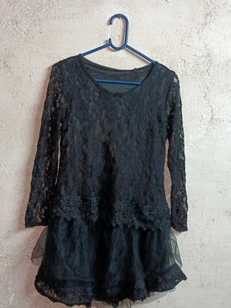 Black Lace Dress