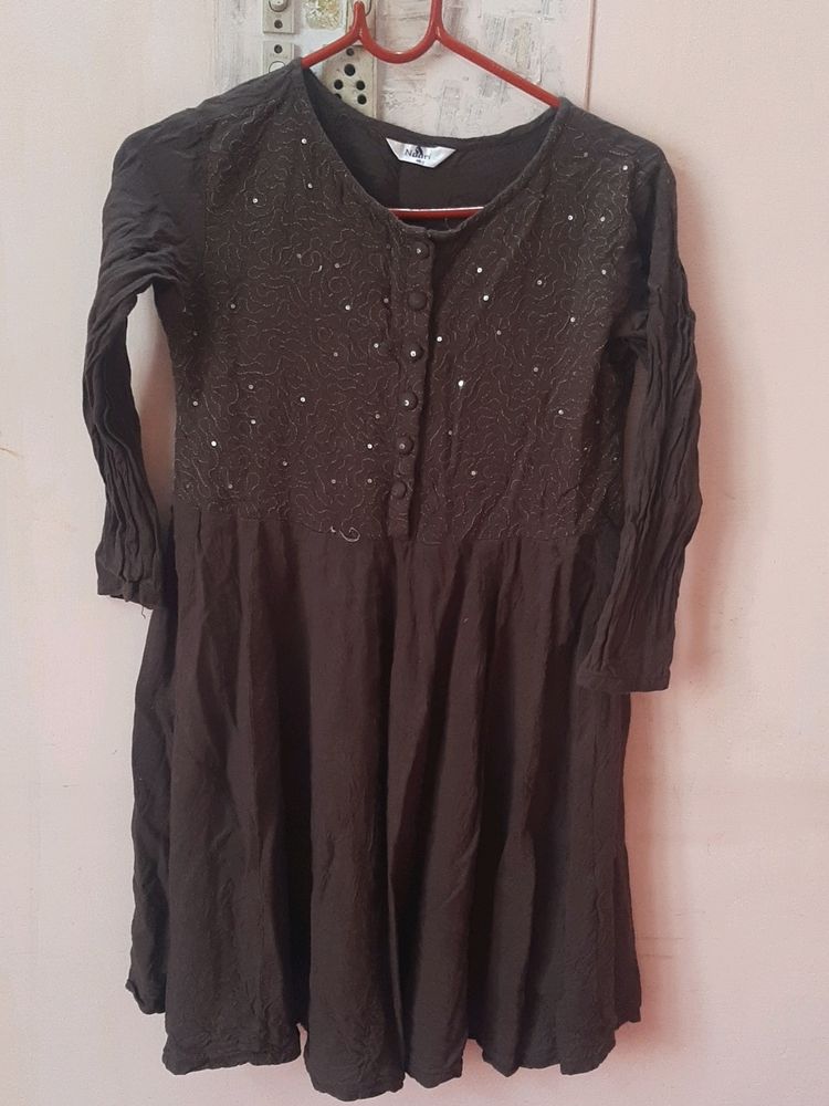 Chocolate Color Tunic Kurti