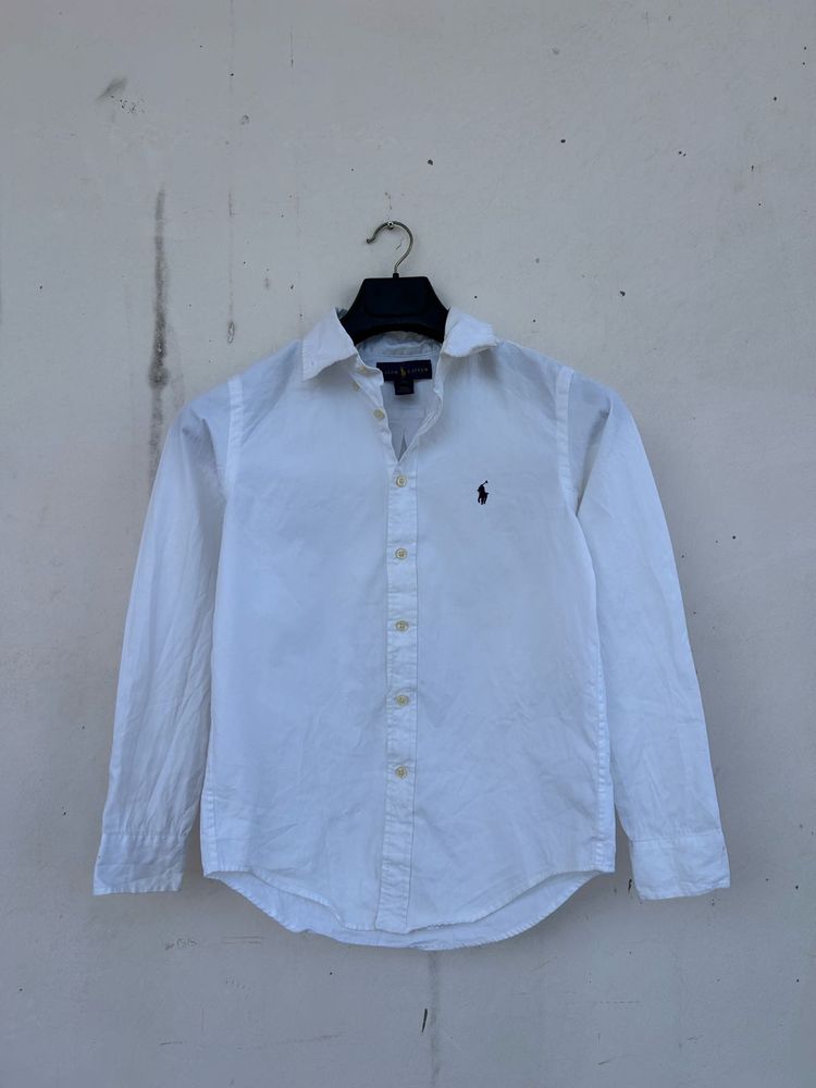 Classic White Polo Ralph Lauren Shirt