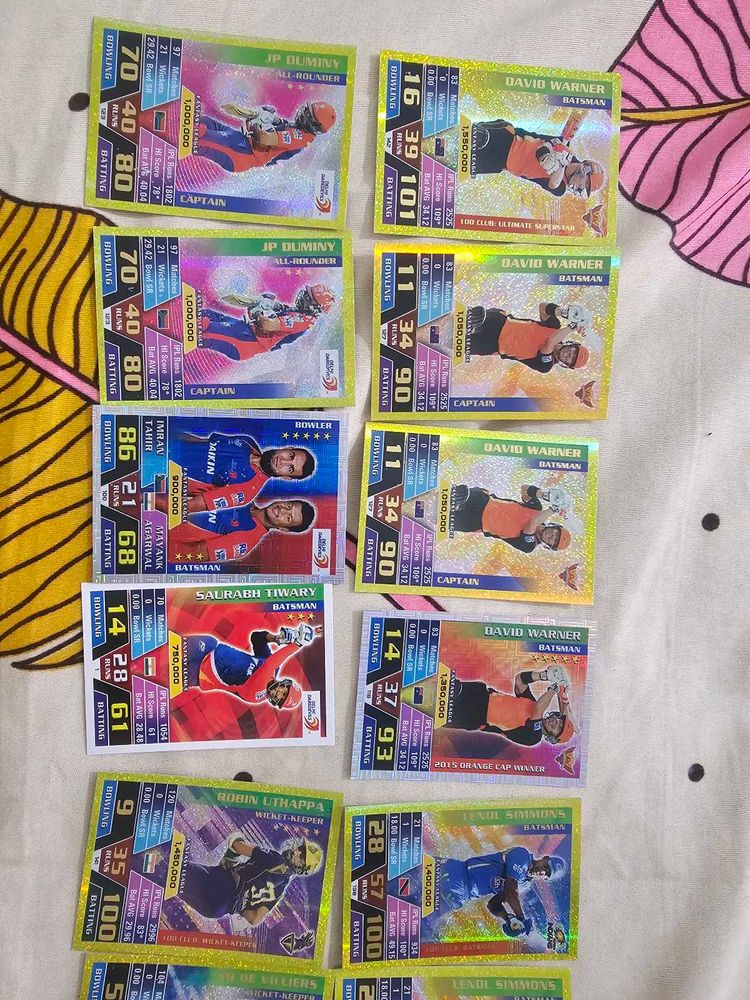 Topps 2016 Cricket Attax Gold Set