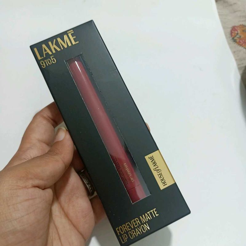 Lakme Forever Matte Lip Crayon
