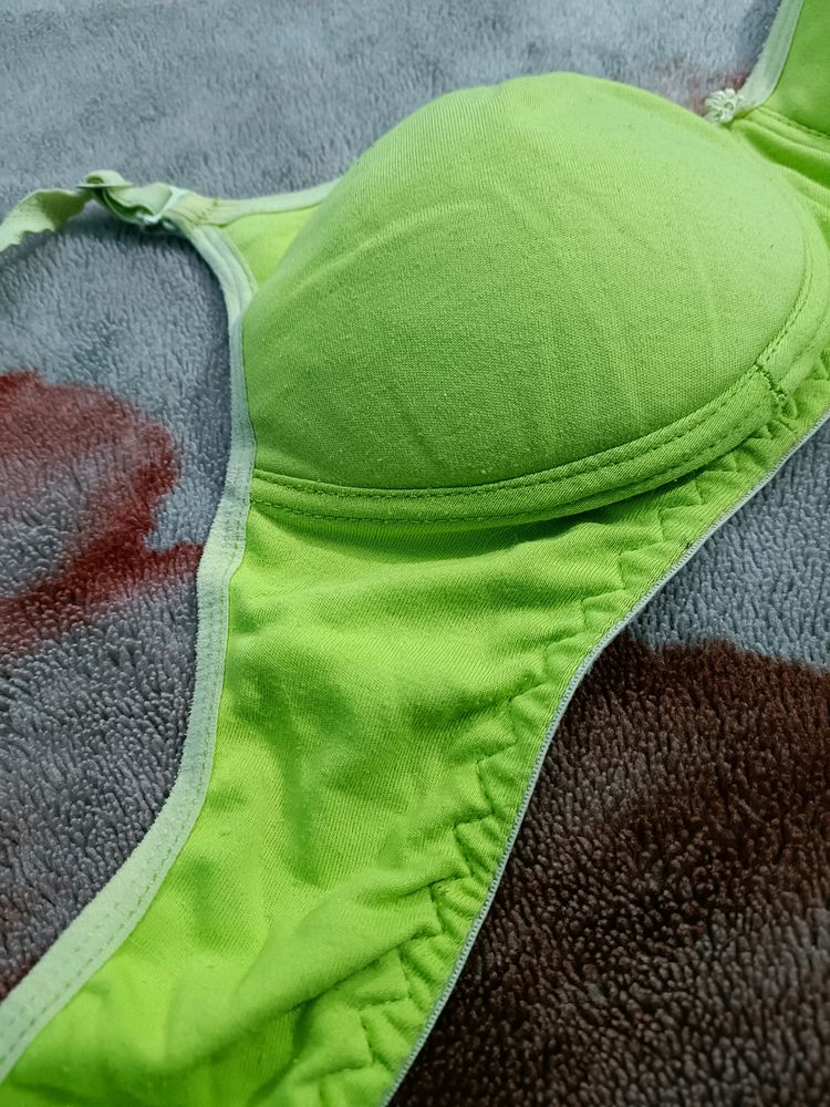 Padded Bra Green Colour