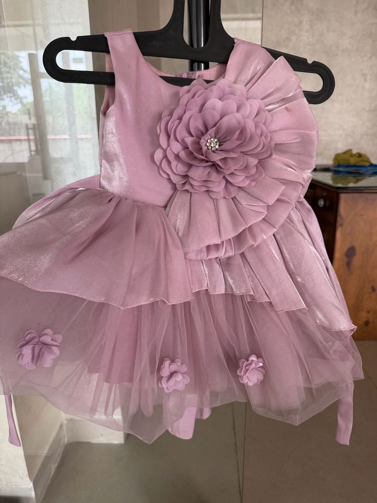 Baby Lavender Party Dress