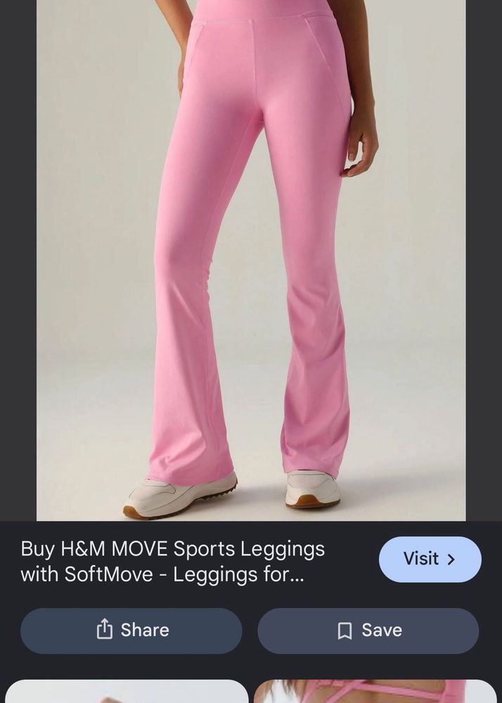 Purple Bell Bottom Pants HnM small size
