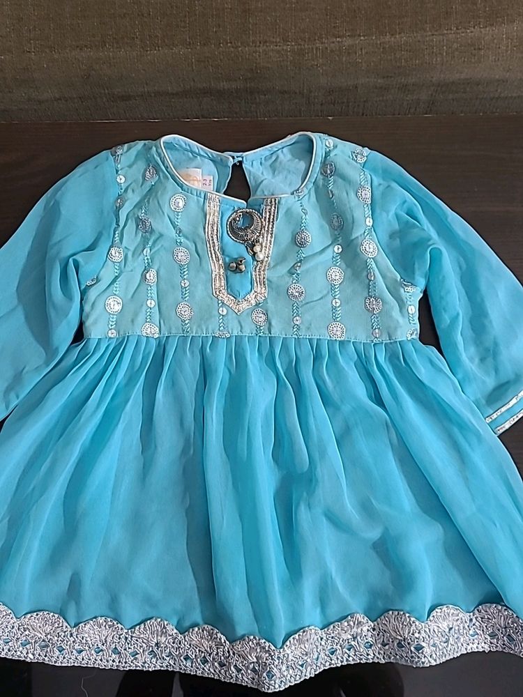 Party Wear Sharara Dress for Baby Girl 2- 3 Years